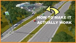 Testing The Real Gas Station Mod in Cities Skylines