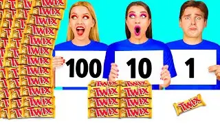 100 Layers of Food Challenge | Funny Food Recipes by BooBoom Challenge