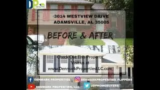 Before & After 3014 Westview Dr. Adamsville, Alabama