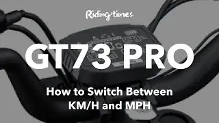 GT73 PRO &ndash; How To Switch Between KM/H and MPH