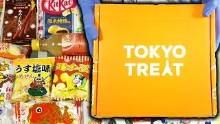 What's inside a Tokyo Treat monthly subscription box? New snacks, sweets, candy, drinks!