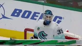 Evgenii Dadonov assists on Duchene's goal on a delayed penalty vs Kraken (18 dec 2023)