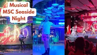 Сегодня вечером на борту MSC Seaside повсюду музыка! Время караоке.