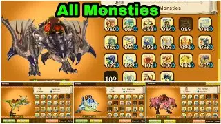 Monster Hunter Stories (All Monsters you can get)あなたが得ることができるすべてのモンスター