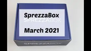 SprezzaBox March 2021 Subscription Box Unboxing/Review + Coupon