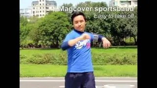 Magcover magnetic phone case sportsband