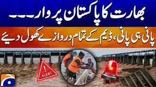 India releases more waters in Pakistan - India Opens Salal Dam Gates, Floodwaters Enter Pakistan 