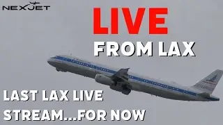 🔴 LIVE LAX | KLAX | LOS ANGELES INTERNATIONAL AIRPORT | LIVE ATC