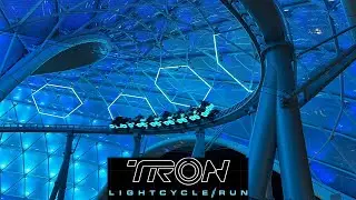 TRON Lightcycle / Run Off-Ride (Night & Day) at Magic Kingdom