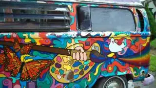 Painted VW Van