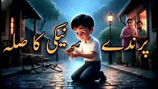 Abu Bakar and the Kind Bird 🐦 | Kids Moral Story | Multi - Language Subtitles ( EN, UR, AR, NL )