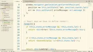 6.11  Showing a Loading Spinner | Modern React with Redux [2019 Update]