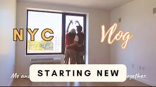 Christmas in NY - Moving into Our NYC Apartment! A realistic VLOG Life in New York City