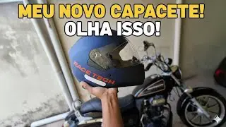 Comprei meu novo capacete .