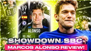FIFA 21 FUT SHOWDOWN SBC MARCOS ALONSO (89) PLAYER REVIEW! FIFA 21 ULTIMATE TEAM!