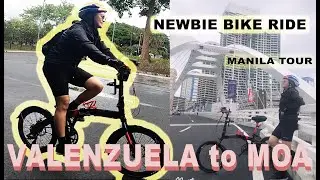 NEWBIE SA PAGBABIKE! | VALENZUELA TO MOA NA MAY KONTING MANILA TOUR!