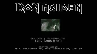 Atari ST demo 1989 - Iron Maiden 