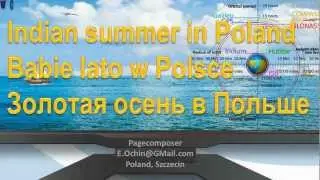 Indian summer in Poland | Babie lato w Polsce | Золотая осень в Польше