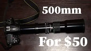 500mm for $50 - Maginon Serie G MC Supertele BV f8 500mm on Nikon D7000