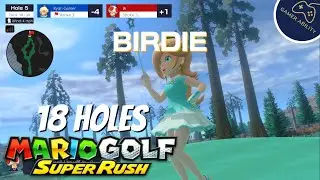 Mario Golf Super Rush Gameplay Full 18 Holes at Wildweather Woods
