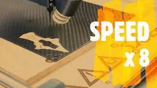 Cutting Carbon Plate on CNC Frog. FPV Drone Frame CuttingPICKLE EVO 2