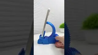 Нужен идеальный угол для телефона? Распечатайте на 3D-принтере держатель для телефона с зубчатым ...