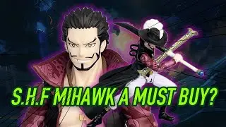 SHF Dracule Mihawk Unboxing! Bandai One Piece Hawkeye Review & Comparison with Luffy & Zoro