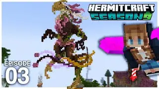 Hermitcraft 9: Episode 3 - Bridges, Birds and Soupy Wings!