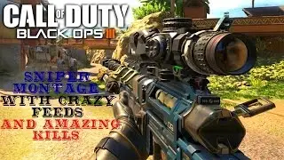 Call of Duty BO3 sniper feeds and trickshots