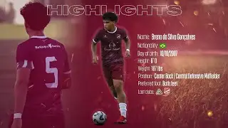 Breno Gonçalves - Center Back (Highlights)