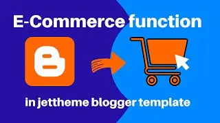 E-Commerce function in jettheme blogger template । Online marketing - MR Laboratory&trade;
