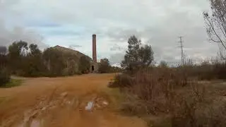 Camino de la Central Térmica de Corrales