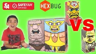 Keelan Toys Review HEXBUG Box Sumo | Sumo Hexbug King of the Ring Competition | Hexbug Sumo Game