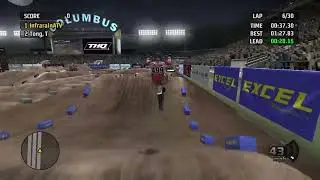 MX vs. ATV Untamed 360/PS3 Columbus Supercross MX Fast Lap 1:17.63