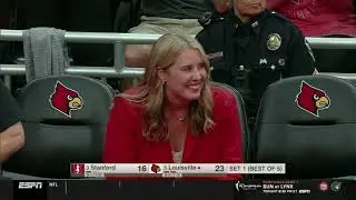 Highlights: No. 5 Louisville Volleyball vs. No. 3 Stanford