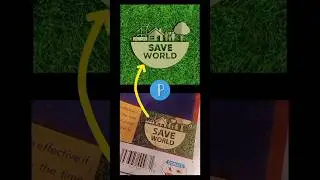 SAVE WORLD Logo design in Pixellab || Creative Ajit  #intro #animation #kinemaster