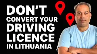 Dont convert your driving licence in Lithuania