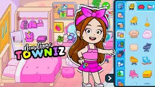NEW GAME!! TOWNIZ😍|BUILD YOUR WORLD House design ideas|#towniz  