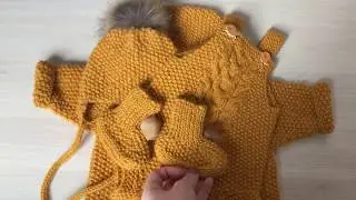 Demo Conjunto tejido para bebe