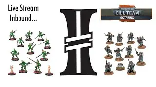 Kill Team Live Stream Blades of Khaine Vs Veteran Guardsmen on Octarius