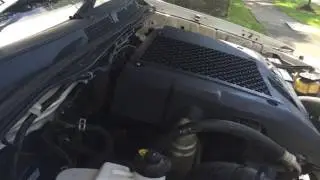 Turbo diesel Hilux D4D 2007 siren noise