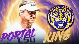 Lane Kiffin The Portal King, The Portal, LSU Football, Ole Miss, Tampering, LSU Coaches