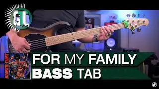 Agnostic Front - For my Family | Bass Cover With Tabs in the Video