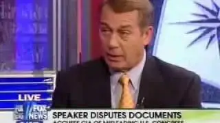 Nancy, PLEASE Start an Official Inquiry Into the CIA's Lies: Boehner