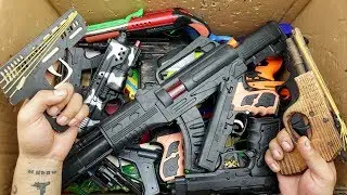 Ultimate Toy Gun Box Unboxing! Realistic Rifles, Military Pistols & Epic Toy Arsenal