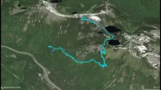 Mt. Defiance & Mason Lake Hike  Trail Map Overview