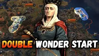 This is an INSANE start...even for Isabella! - Civ 7 - Carthage!