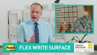 3M Whiteboard - Introducing Post-It Flex Write Surface