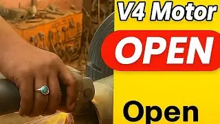 Kirloskar V4 Motor Opening | Step by Step Guide in Telugu | motor garage pamidi || taj engineering 