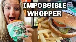 Vegans Review The Impossible Whopper at Burger King